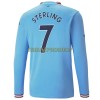 Original Fußballtrikot Manchester City Sterling 7 Heimtrikot 2022-23 Langarm Für Herren